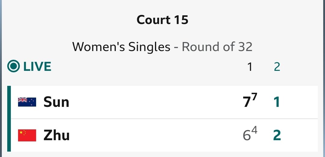A strategic match on court 15.

#Wimbledon2024 #Wimbledon