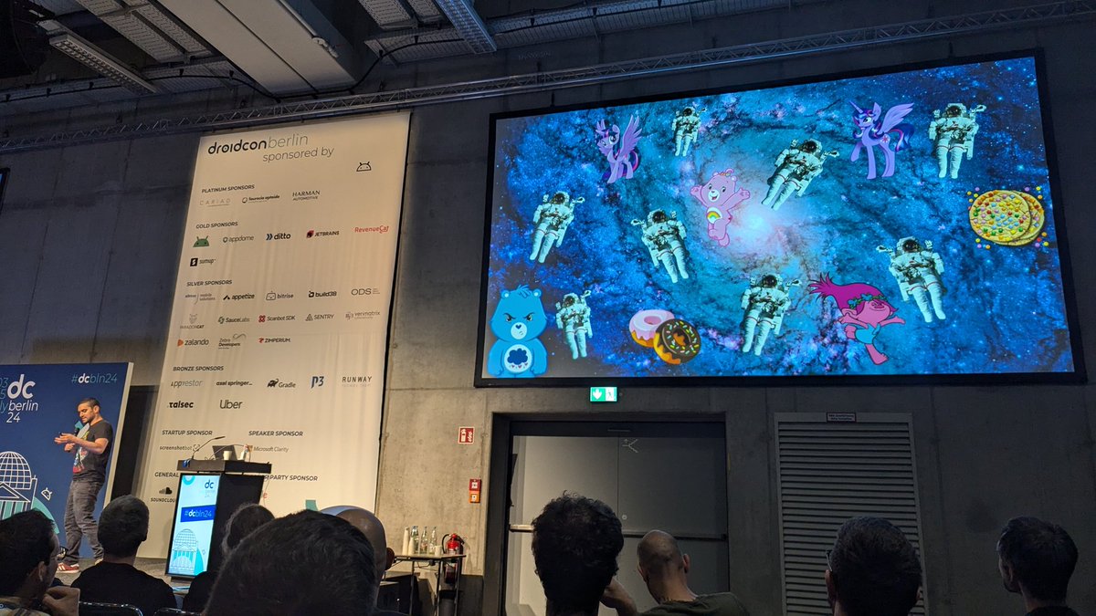 Hannah Olukoye (@hannah_omu) on Twitter photo Speechless session with <a href="/Ben_Kadel/">Ben Kadel (androiddev.social/@ben_kadel)</a>
This slide threw him off 😂
#dcbln24 Speechless session with <a href="/Ben_Kadel/">Ben Kadel (androiddev.social/@ben_kadel)</a>
This slide threw him off 😂
#dcbln24