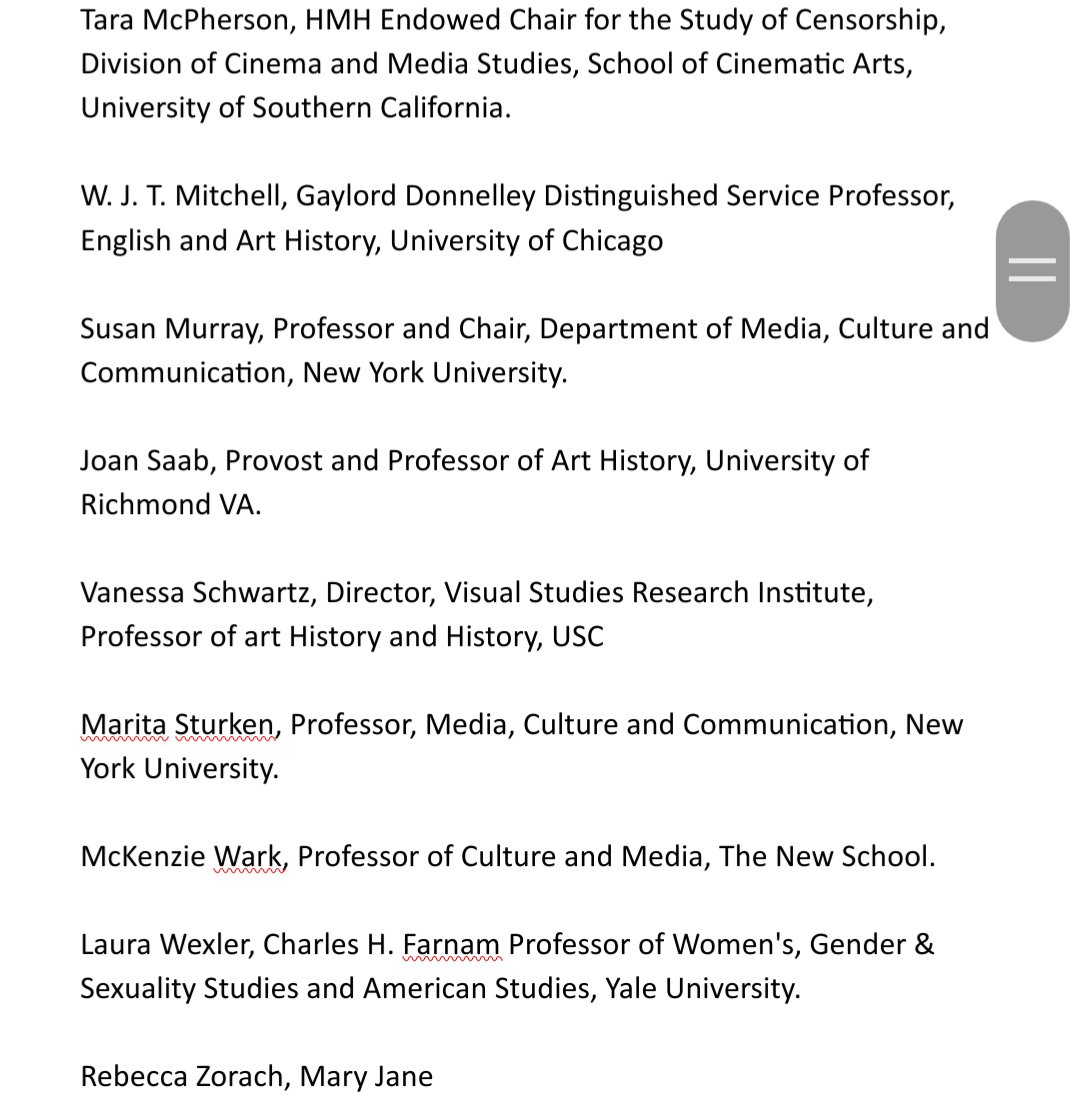 This week, several colleagues from <a href="/Viscult/">Department of Visual Cultures, Goldsmiths</a> learned that they were selected for redundancy.

Theese redundancies he department.

Below is a letter initiated by <a href="/nickmirzoeff/">Nicholas Mirzoeff</a> (incl @mckenziewark &amp; other luminaries) calling on <a href="/GoldsmithsUoL/">Goldsmiths, University of London</a> to stop this from happening.