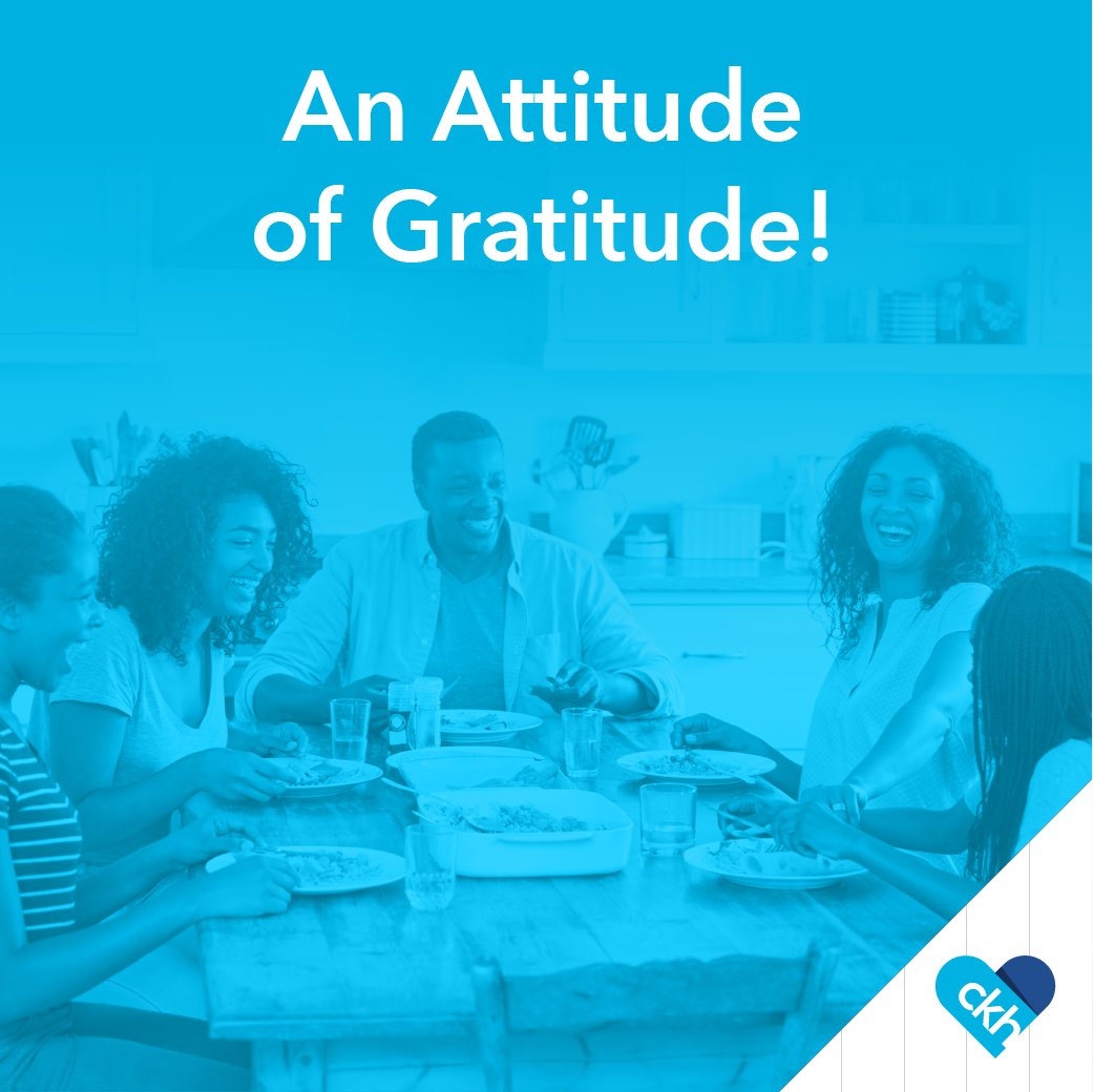 Gratitude game-changer! Reframe your day by starting dinner with having everyone share a Good Thing from your week at the table. Let positivity spice up your mealtime!
