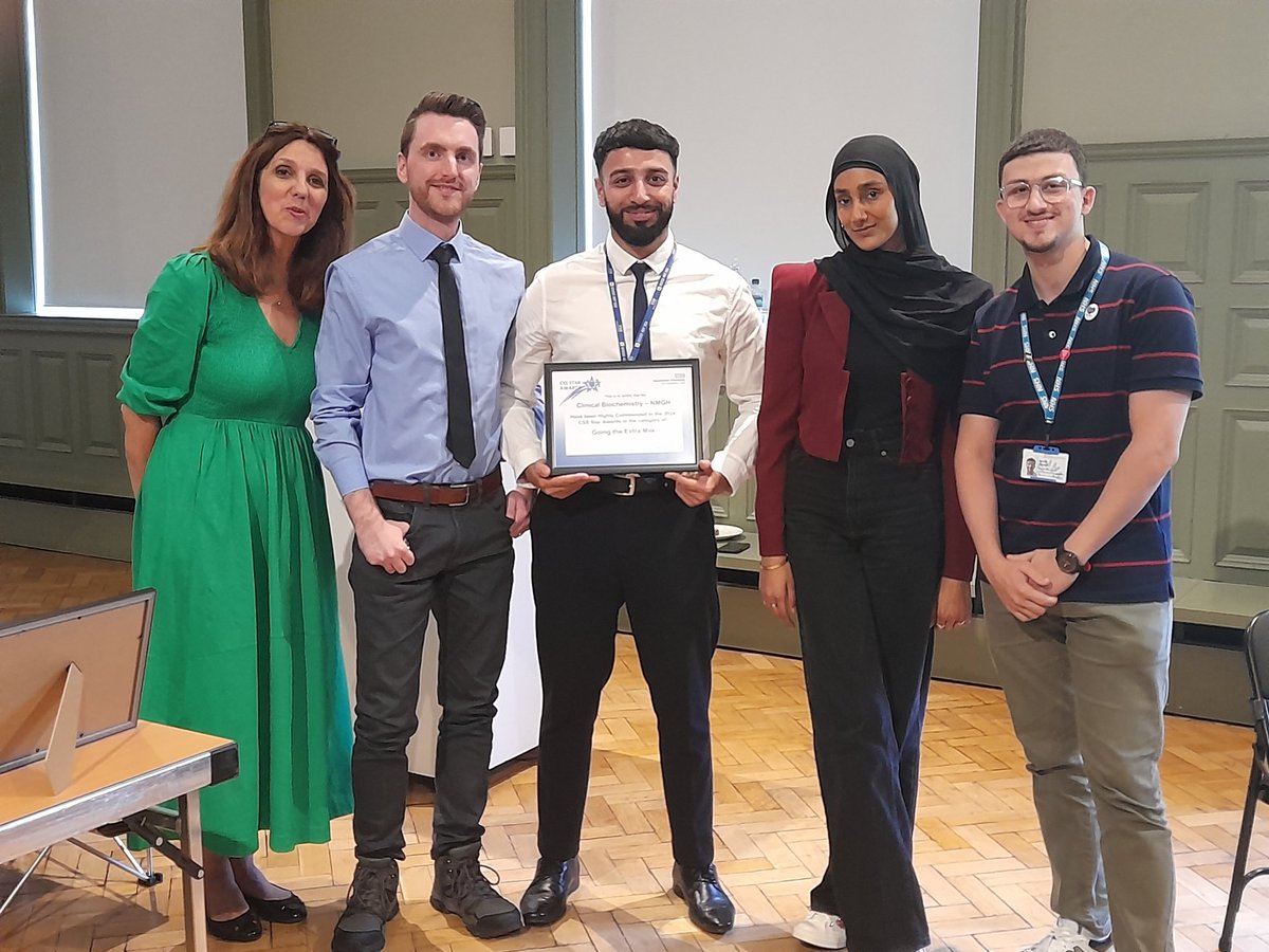 labs2me's tweet image. Brilliant, another great result at the  CSS annual Star awards. NMGH Clinical Biochemistry Team were highly commended in the Going The Extra Mile Category.@LabMedicineMFT @MFT_CSS