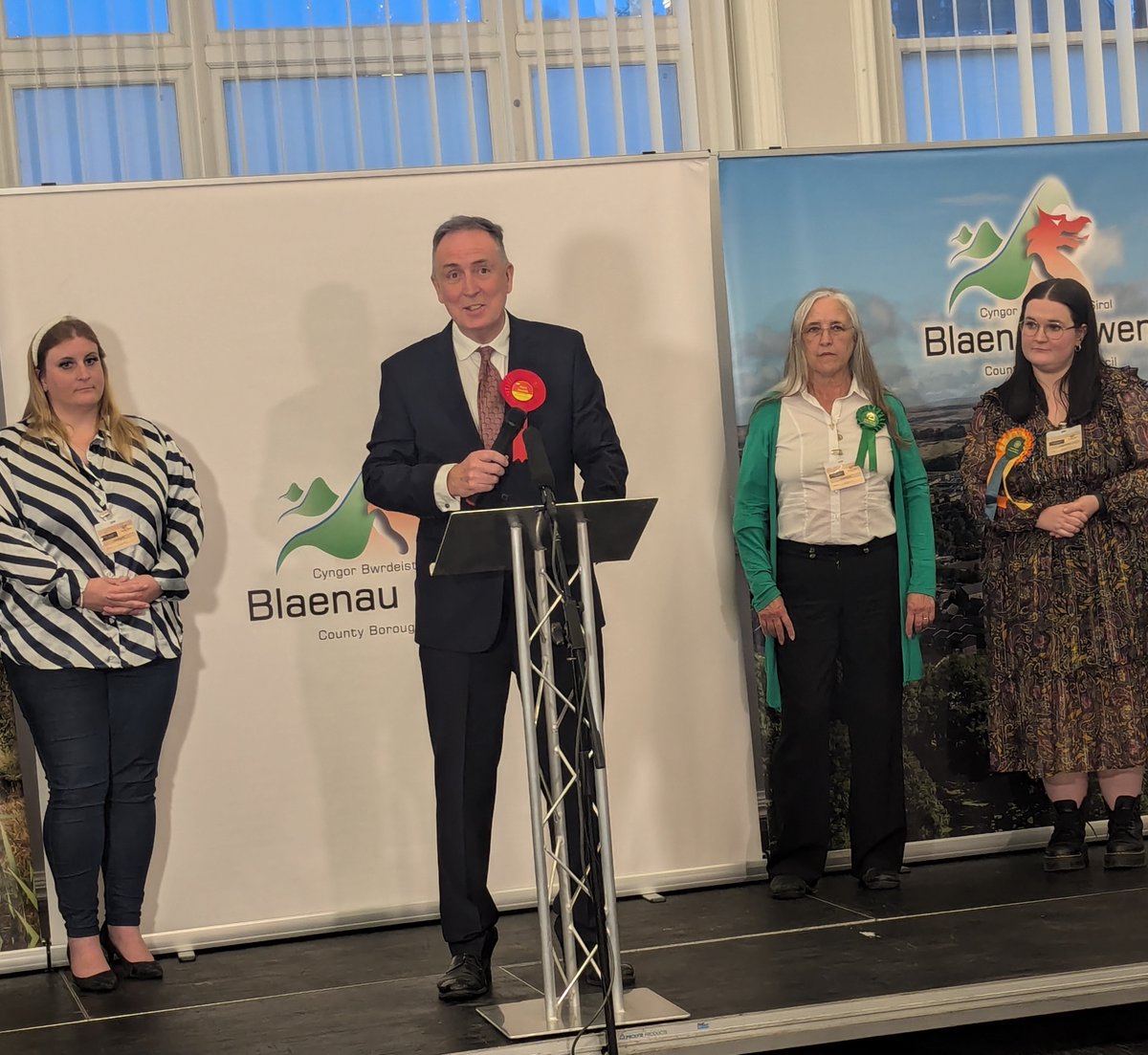 Thank you Blaenau Gwent &amp; Rhymney for electing me to serve as your Member of Parliament. I will work hard for you and I look forward to the Change we deserve. A chance to put our <a href="/UKLabour/">The Labour Party</a> values into action is all we've ever asked. Let’s get on with it.