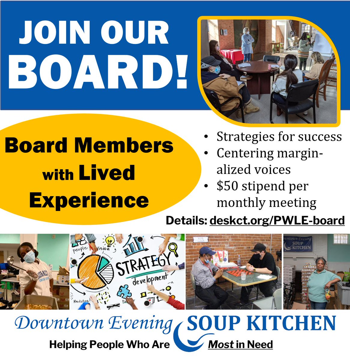 Downtown Evening Soup Kitchen tweet media