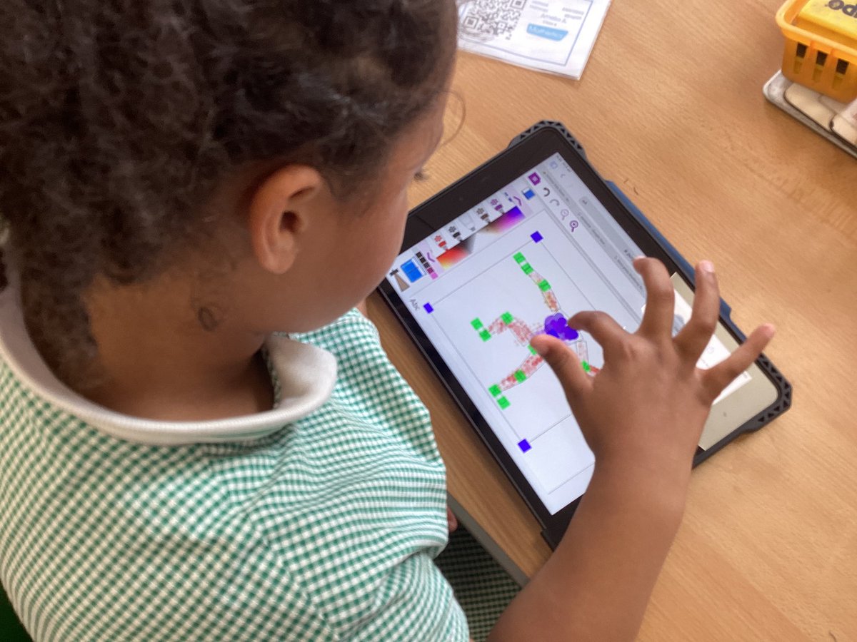 4StHerberts's tweet image. We have been exploring pointillism on the iPads today! #stherbertscomputing