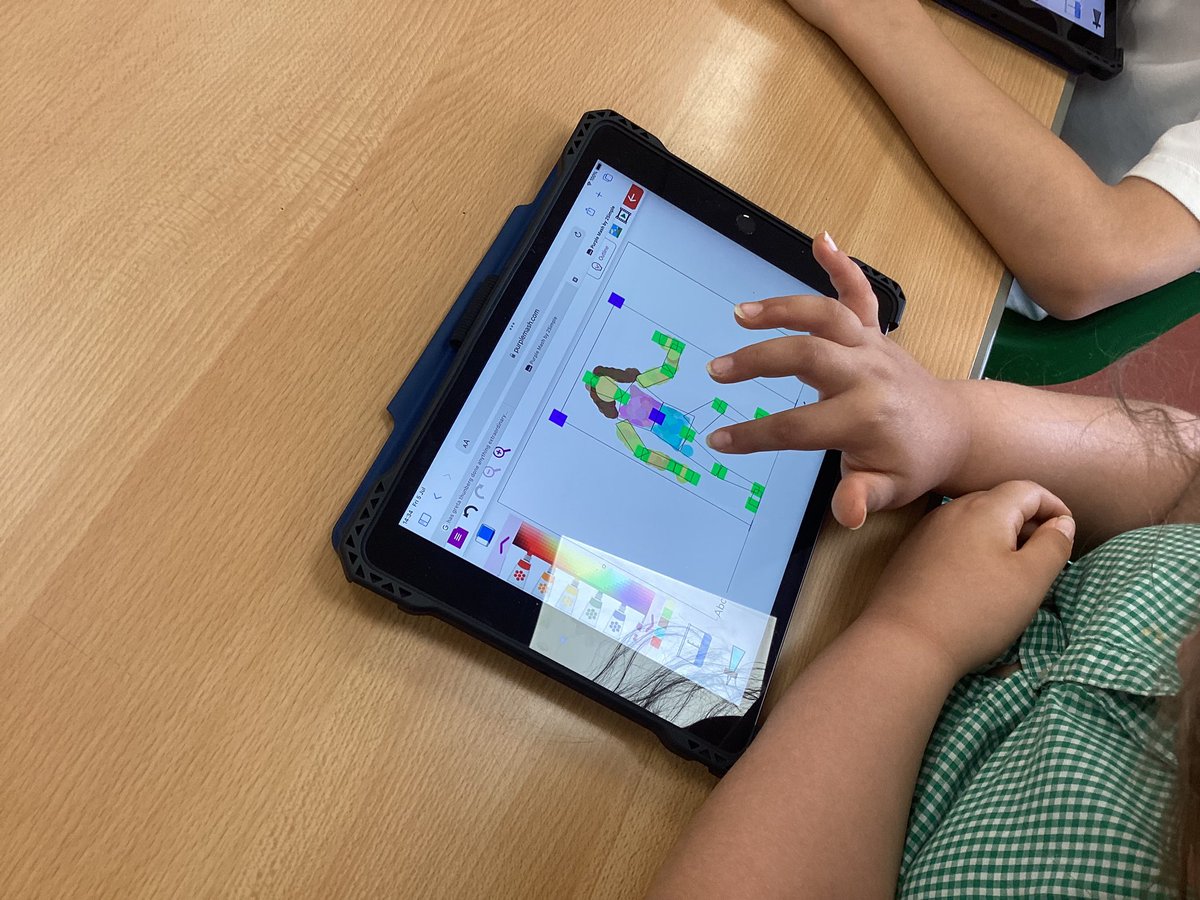 4StHerberts's tweet image. We have been exploring pointillism on the iPads today! #stherbertscomputing