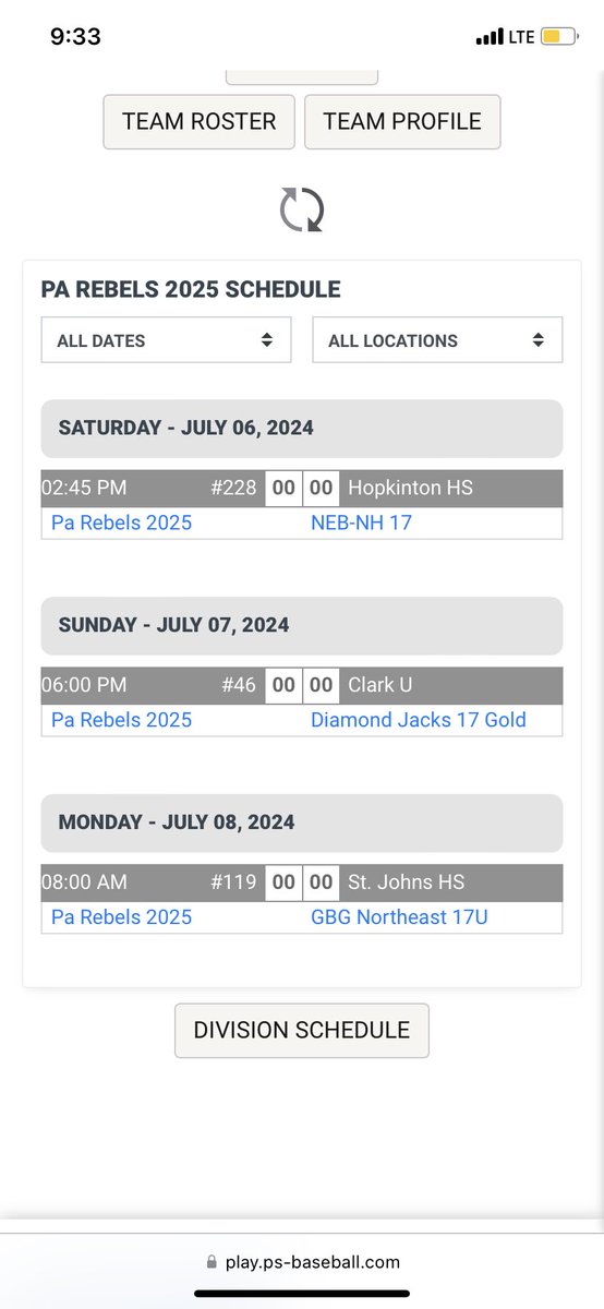 Excited to get up to Boston and compete.
Here is the schedule for this weekend.
<a href="/parebels/">parebels</a>