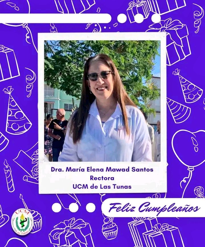 ¡Feliz cumpleaños a nuestra querida Rectora! Que este día esté lleno de alegría, amor y éxitos. Gracias por tu dedicación y compromiso con la educación. Que sigas iluminando nuestro camino con tu sabiduría y liderazgo. ¡Que tenga un día maravilloso y un año lleno de logros!