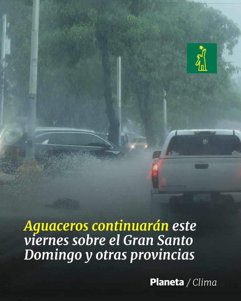 DiarioLibre's tweet image. 🌦 | #ElClimaDL | Lluvias de la tarde en Santo Domingo podrían ser casi similares que el jueves, según Onamet

🔗ow.ly/QmIF50SvUST

#DiarioLibre #Onamet #Lluvias #OndaTropical #Vaguada