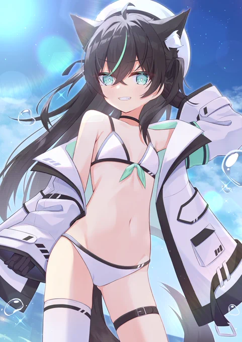 #ビキニの日 着衣ビキニ!