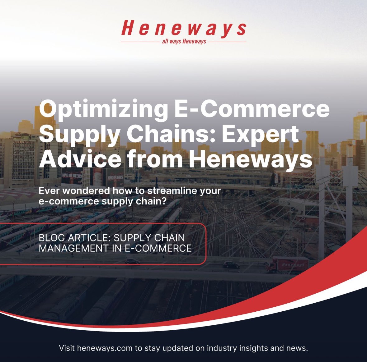 Unlock the secrets to a streamlined e-commerce supply chain with insights from Heneways. Our blog covers everything from planning and sourcing to optimizing warehouse space and embracing advanced software. Read now and enhance your logistics strategy for greater efficiency and