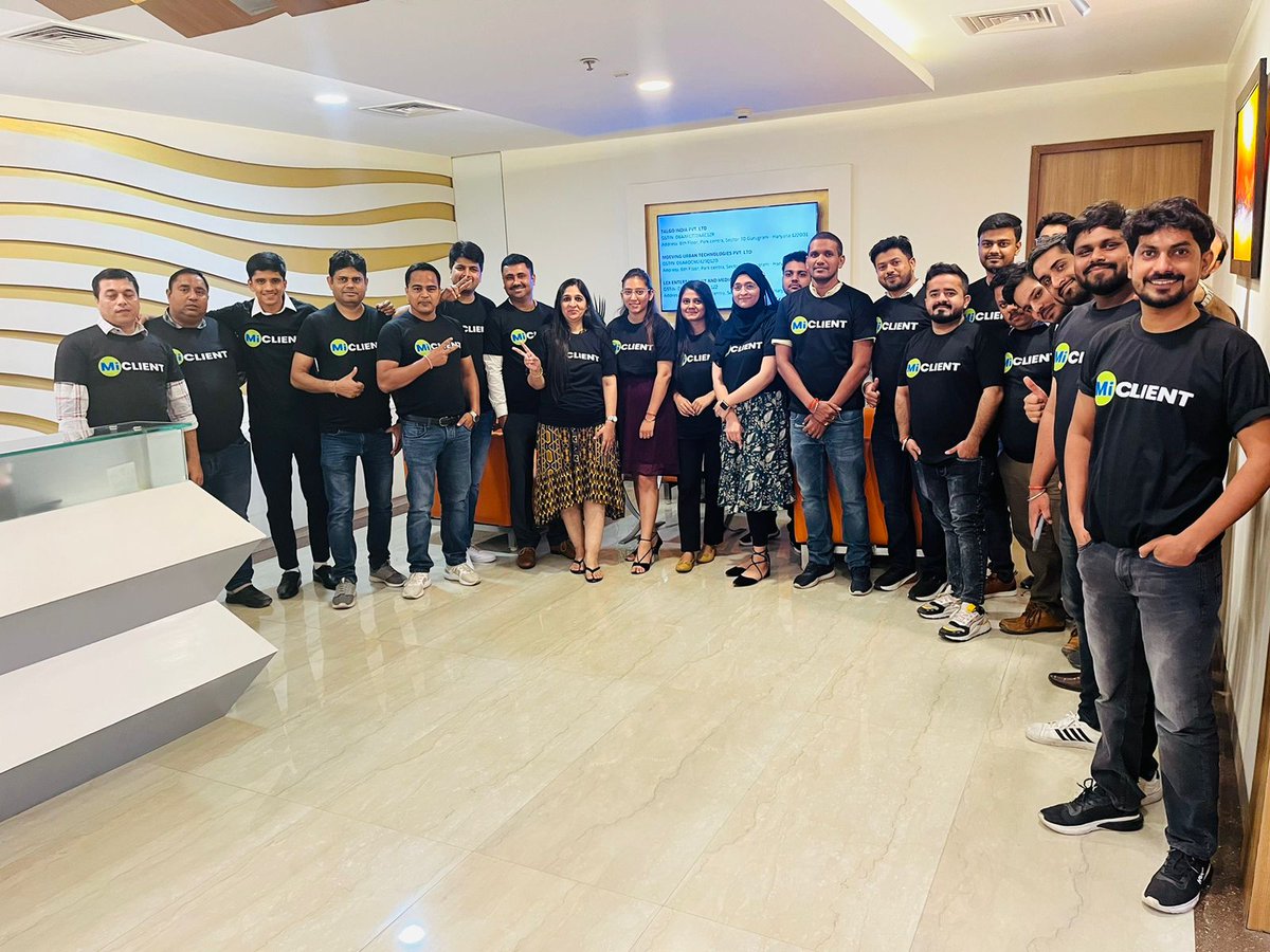 MiClient's tweet image. Few more glimpses from our recent Townhall meeting, but dedicated specially to our Sales Team sharing their insights, strategies to grow more and close more!

#sales #salesrep #salestech #saleshiring #salesgrow #salesdeals #salesinsights #salesstrategies #deals #closing #ai