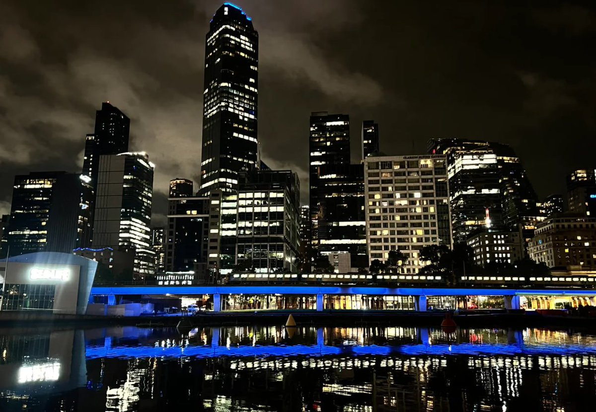 メルボルンの夜景は迫力満点🌉