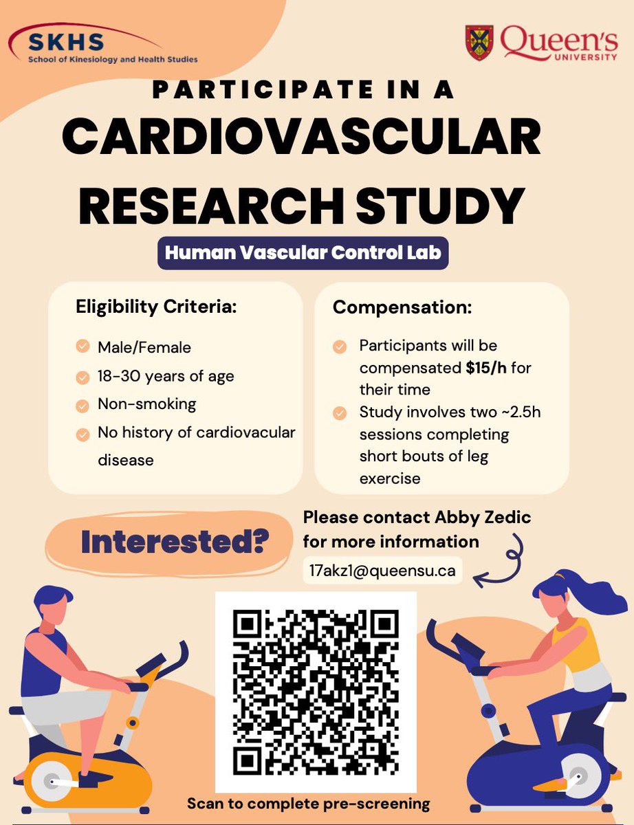 Stacey Forbes (she/her) (@staceforbes) on Twitter photo We are looking for our last few participants in an ongoing study in the HVLCL! Are you in Kingston or know someone in the area? Come participate in our study! <a href="/queensuResearch/">Research@Queen's University</a> We are looking for our last few participants in an ongoing study in the HVLCL! Are you in Kingston or know someone in the area? Come participate in our study! <a href="/queensuResearch/">Research@Queen's University</a>