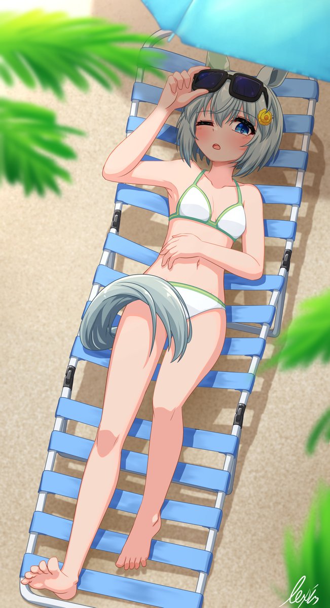 セイウンスカイ(ウマ娘) 「ビキニの日」|Lexisのイラスト
