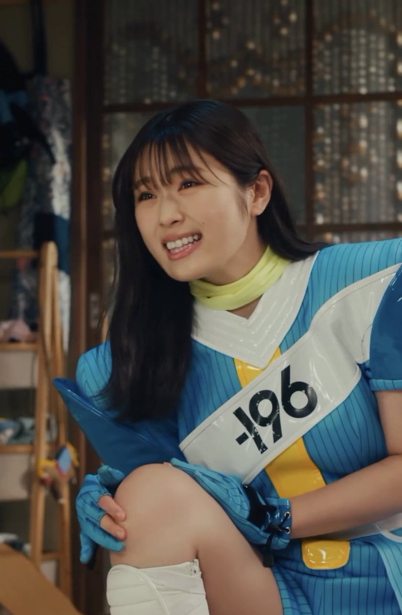 かっこいい登場✨✨ と思ったらおっちょこちょいな-196ウーマンさん