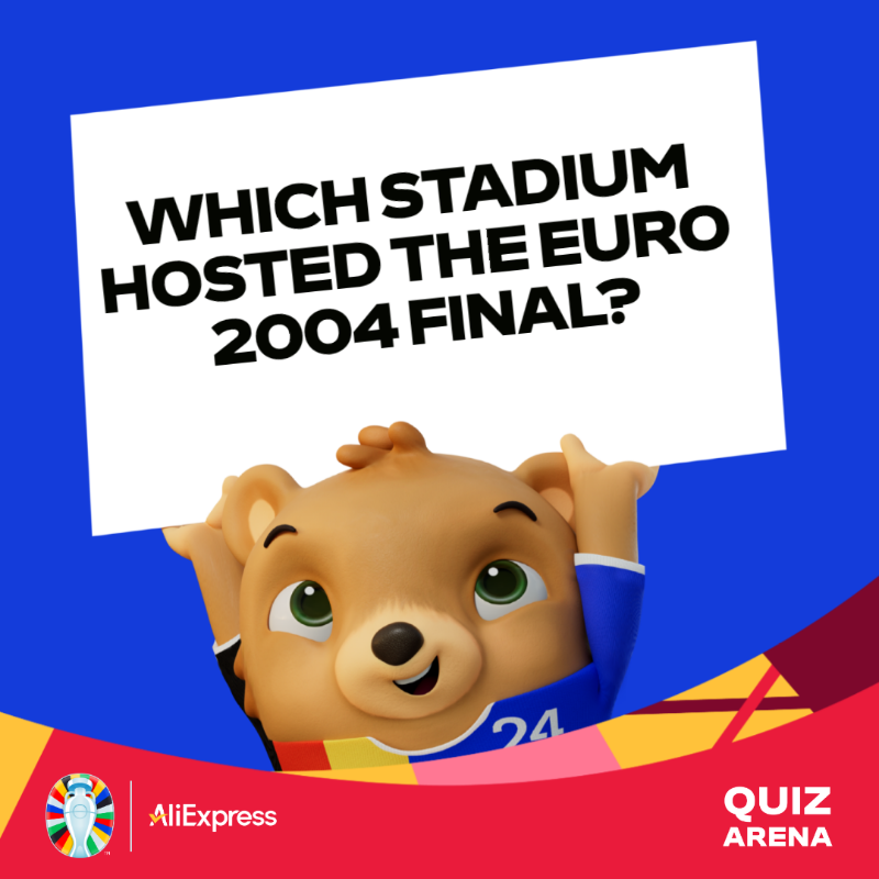UEFAEURO's tweet photo. 🏟️❓

Tap below to test your knowledge 👇

@AliExpress_EN | #EUROquiz