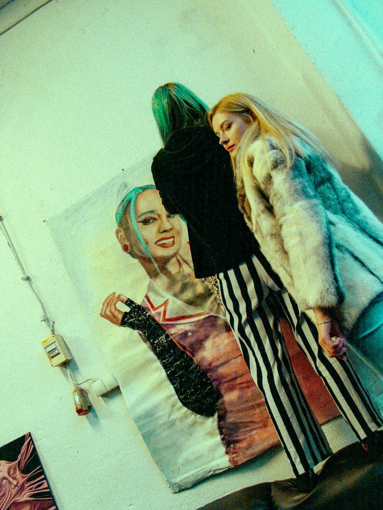 Photo by _kubaja__ (on ig)
Event organizer "prus.boleslaww"
Event Moje Mystyczne Manekiny - fashion &amp; photos, art &amp; art &amp; tattoo + after party
My painting can be seen and purchased at Club Techno "Transformator" from April 25, please visit 🎨

Nurse lll, oil on canvas, 105x149cm.