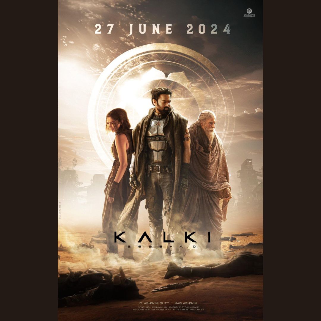 PrasadCorp's tweet photo. Thrilled to contribute to Kalki 2898 AD, directed by Nag Ashwin. Starring Amitabh Bachchan, Kamal Haasan, Prabhas, and Deepika Padukone, this epic blends ancient prophecies with a dystopian future. Glad to have been Dubbing Partners! #Kalki2898AD #PrasadFilmLabs #DubbingServices https://t.co/9S5fm8iFUD