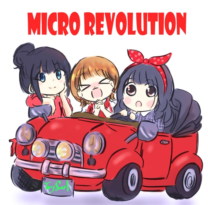 あめりかんれとろ風で可愛いですねぇ #TrySail #ペンの向くまま気の向くまま