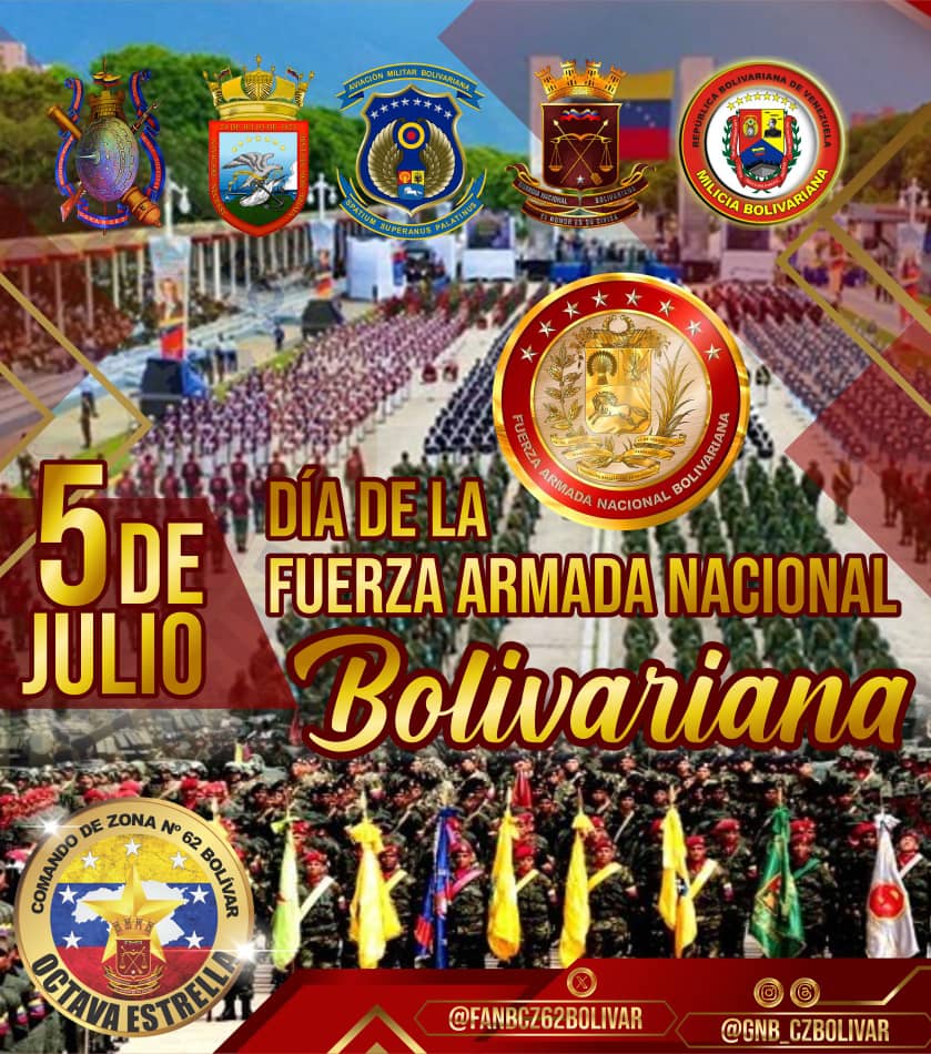 ¡Día de PATRIA y de nuestra FANB!