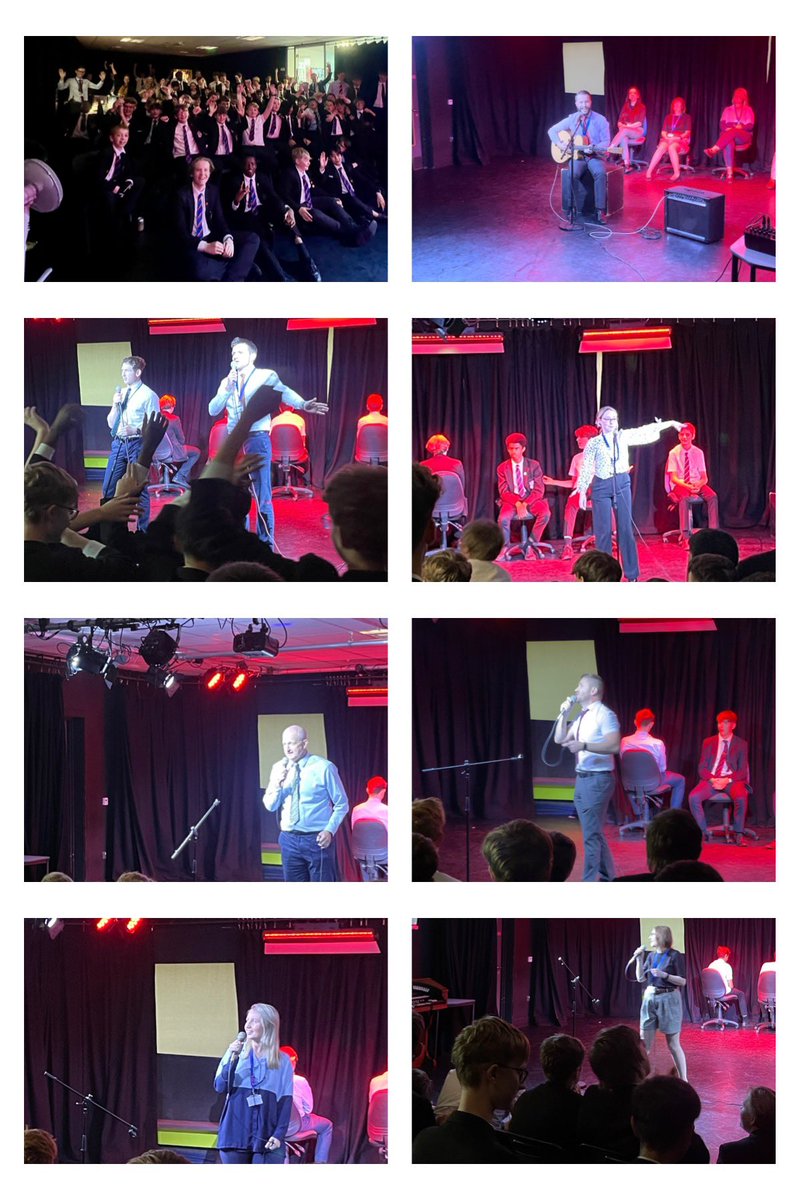 Our sensational Ambrose staff take part in THE VOICE. Thanks to Miss Cahoon, Mr Donnelly, Mr McFadden, Mrs Barlow, Mr Lindsay, Mr Cook, Mr Bancroft and Miss Walton. What a buzz in the room! 🎤🎙️