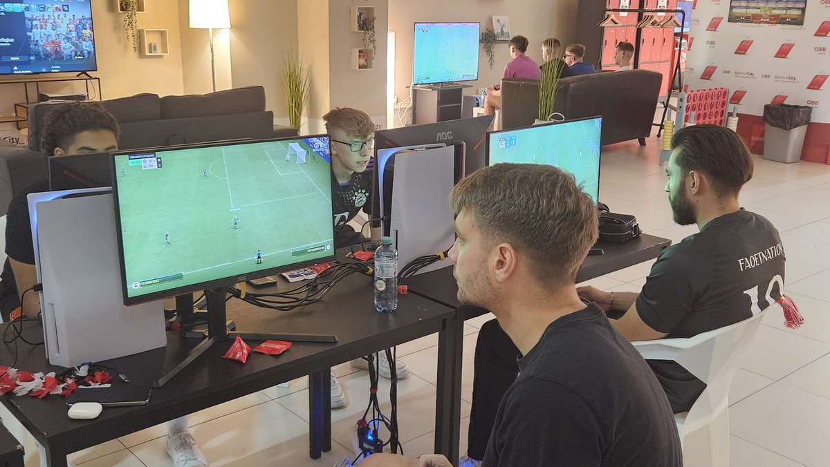 ESVร - E-Sport Verband รsterreich (@esvoe) on Twitter photo Heute in der <a href="/unsereOEBB/">รBB</a> Gaming Lounge am Hauptbahnhof Wien ๐คฉ FC24 Invitational mit <a href="/Ajdin1998/">Ajdin โeyedin98โ</a> <a href="/guenii2009/">GueNii_M</a> <a href="/yigityz__/">yigityz_</a> <a href="/FAOETNATION/">FAOETNATION</a> <a href="/raphiask14/">Raphael Vogl</a> <a href="/PhilGutmann/">Phil</a> <a href="/POL_Beast4/">POL_Beast4</a> ๐ Heute in der <a href="/unsereOEBB/">รBB</a> Gaming Lounge am Hauptbahnhof Wien ๐คฉ FC24 Invitational mit <a href="/Ajdin1998/">Ajdin โeyedin98โ</a> <a href="/guenii2009/">GueNii_M</a> <a href="/yigityz__/">yigityz_</a> <a href="/FAOETNATION/">FAOETNATION</a> <a href="/raphiask14/">Raphael Vogl</a> <a href="/PhilGutmann/">Phil</a> <a href="/POL_Beast4/">POL_Beast4</a> ๐