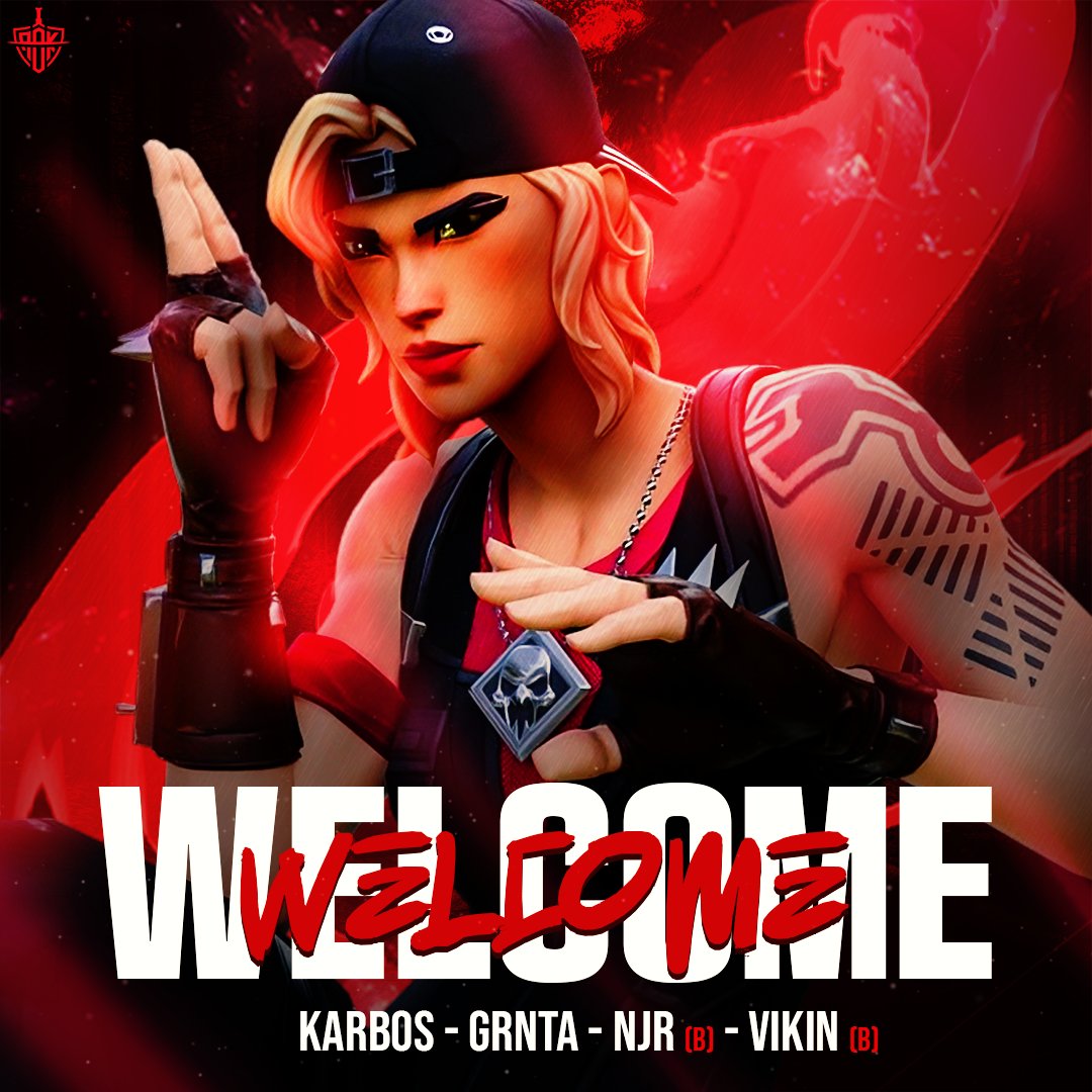 🗡 | We are pleased to welcome the new Fortnite players to our family ! With your addition, we are excited to see your unique skills enhance our strength as a gaming community. 🔴⚫️

ABK | KARBOS 🗡
ABK | GRNTA 🗡
ABK | NJR 🗡
ABK | ViKiN 🗡
