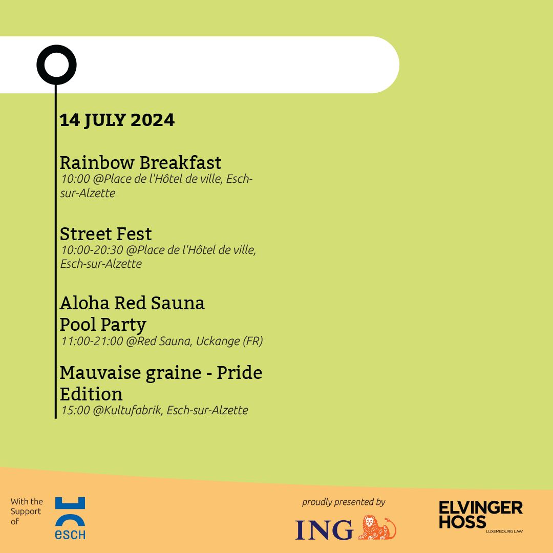 LuxembourgPride's tweet photo. This year, the Pride movement in Luxembourg is celebrating its 25th anniversary. Not only has the program evolved, but the queer community has also become more diverse. To celebrate this milestone, we are commemorating Pride under the theme "Together in unity, proud in diversity" https://t.co/BGcL2VCABf