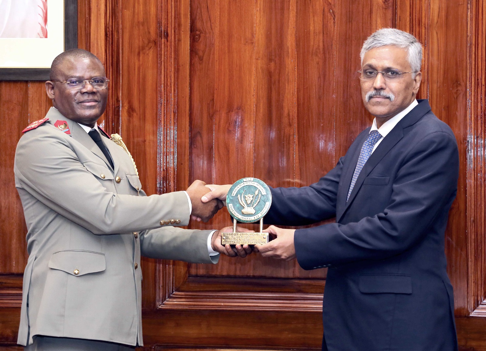 First Secretary-level meeting between Defence Ministries of India & Democratic Republic of Congo held in New Delhi