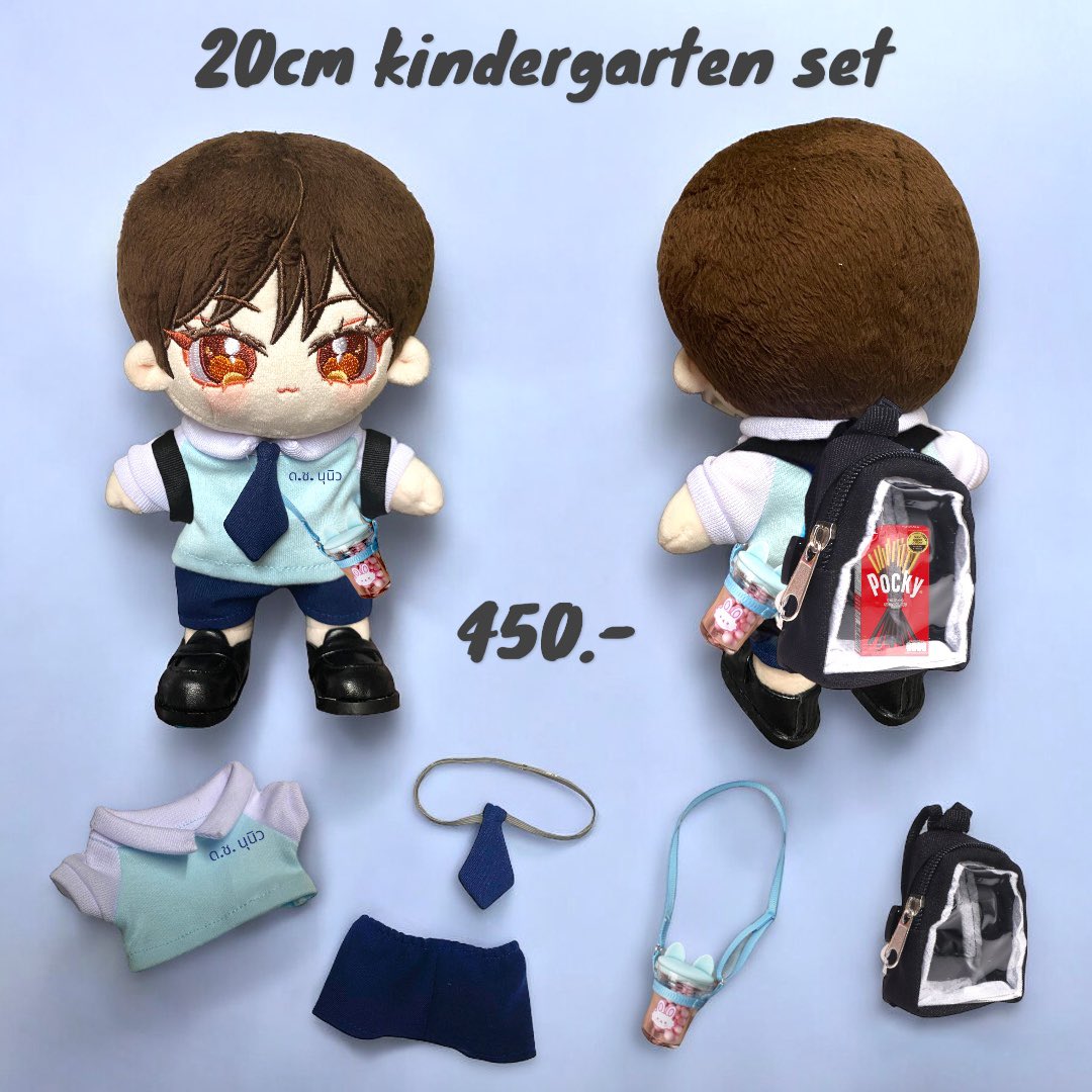 LayTinaShop02's tweet photo. ชุดตุ๊กตา 20cm dolls clothes
ชุด kindergarten set
ชุดละ 450.- /set
#dollclothes #ชุดตุ๊กตา #ชุดตุ๊กตา20cm #20cmdoll #20cmdollclothes #zeenunewdoll #nunewdoll https://t.co/rh7U16YG3U