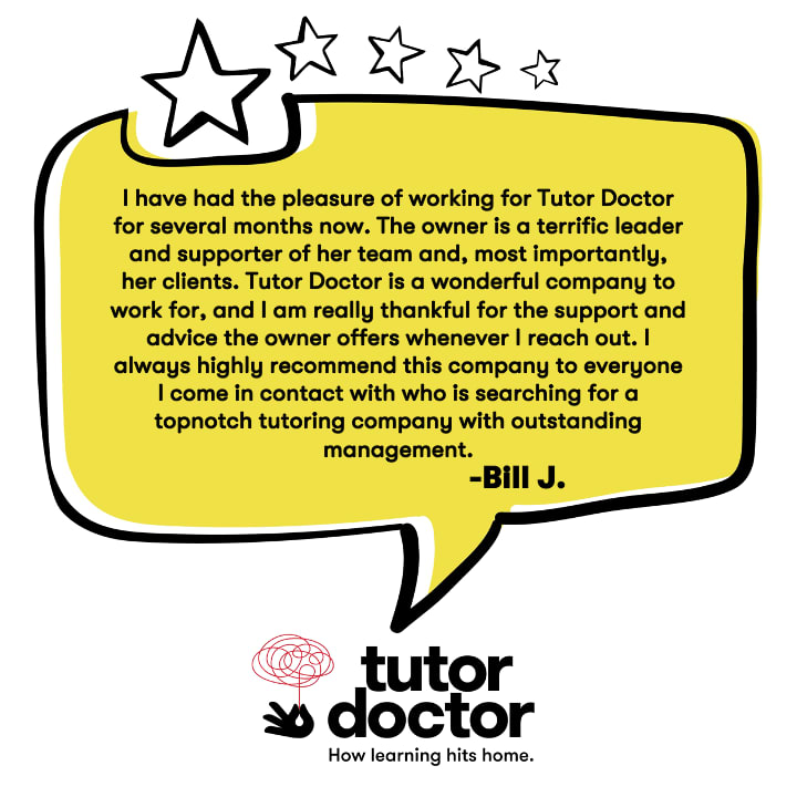 TutorDocGOAT's tweet image. Thank you for the kind words, Bill! This allows us a unique perspective into the challenges that go along with effective teaching, and a core part of that goal is ensuring tutors are supported with all the resources they need.

#TutorTestimonial