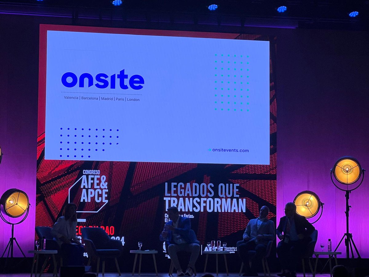 onsitevents's tweet photo. Os compartimos parte de nuestra aparición en el 𝗜𝗜 𝗖𝗼𝗻𝗴𝗿𝗲𝘀𝗼 𝗔𝗙𝗘-𝗔𝗣𝗖𝗘 como patrocinadores platino de @APCE_Congresos .Unos días de encuentro y aprendizaje únicos gracias a APCE y @AsocFeriasEsp
#onsite #onsitevents #congresoAFEAPCE #eventos #events #eventech https://t.co/7WV1lhp8yK