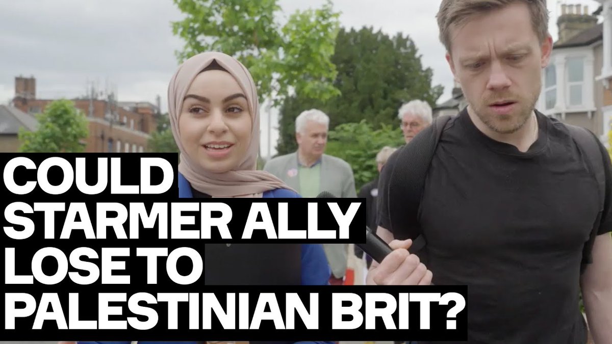 She's a 23-year British Palestinian who ran a grassroots campaign.

She nearly defeated Wes Streeting.

Yet almost the entire mainstream media ignored her.

But I went to Ilford North - and saw the massive enthusiasm that existed for <a href="/LeanneMohamad/">Leanne Mohamad</a> 👇

youtube.com/watch?v=-CjNfk…