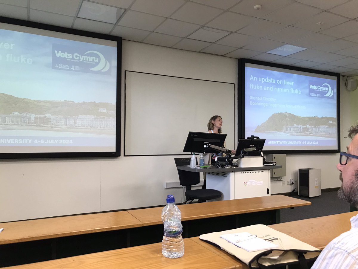 Russ Morphew (@russmorphew) on Twitter photo Great to be able to speak today <a href="/VetsCymru/">Vets Cymru</a> 2024 as part of a double act covering fluke with Sioned Timothy from <a href="/boehringerus/">Boehringer Ingelheim</a> .
Happy to share lots of our fluke research π including #FlukeMap <a href="/AberDLSAGB/">Aberystwyth University DLS/AGB</a> Great to be able to speak today <a href="/VetsCymru/">Vets Cymru</a> 2024 as part of a double act covering fluke with Sioned Timothy from <a href="/boehringerus/">Boehringer Ingelheim</a> .
Happy to share lots of our fluke research π including #FlukeMap <a href="/AberDLSAGB/">Aberystwyth University DLS/AGB</a>