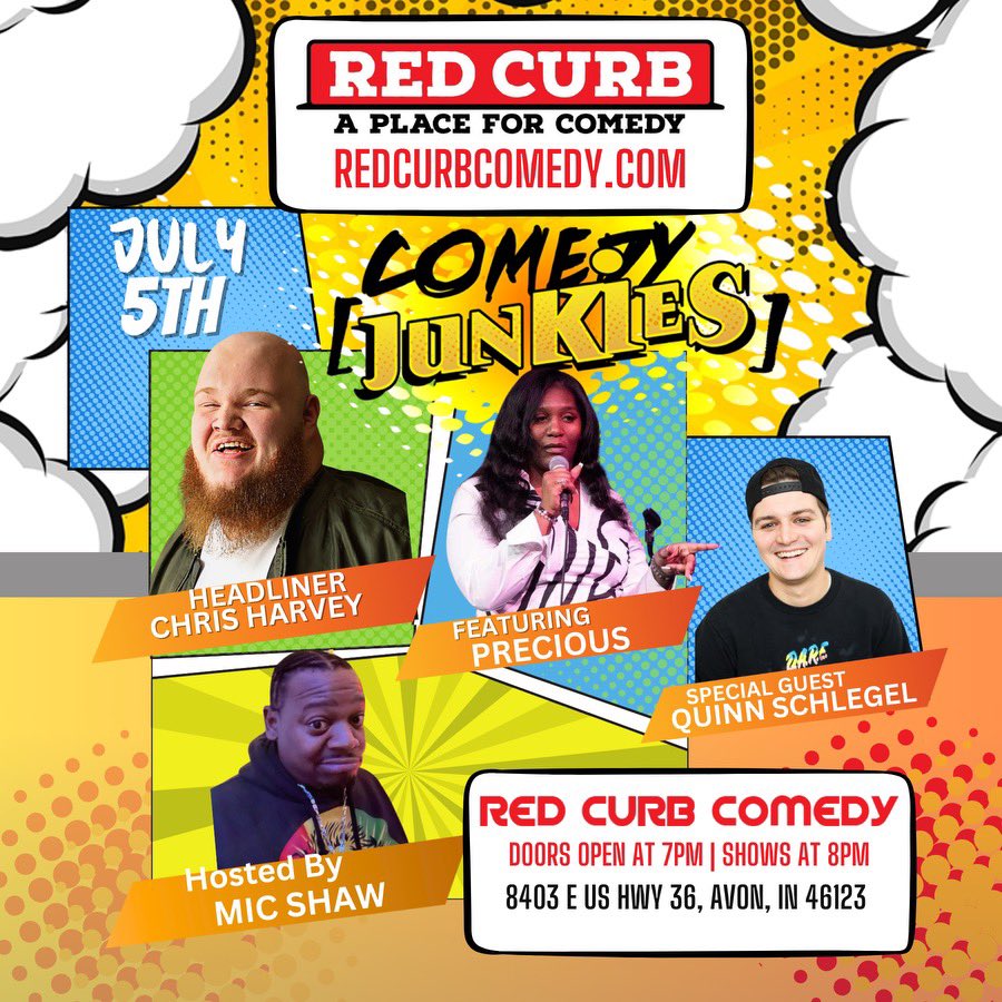 RedCurbComedy's tweet photo. TONIGHT Fri. 6/5 at Red Curb Comedy!   Huge stand-up show! 

https://t.co/KlZCYr6j9W

https://t.co/gqjOshLhH2

Then Sat. TOMORROW 6/6…

7p All Ages Improv:
https://t.co/pwuQCNGYfr

9:30p Adults 16+ Improv:
https://t.co/r40m5eSou0 https://t.co/2xYnxlKChM