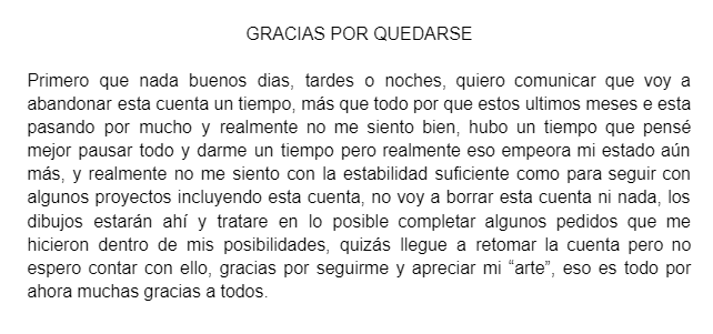 SoupCake_'s tweet photo. Mensajito importante :b https://t.co/H6SI6NS1Ue