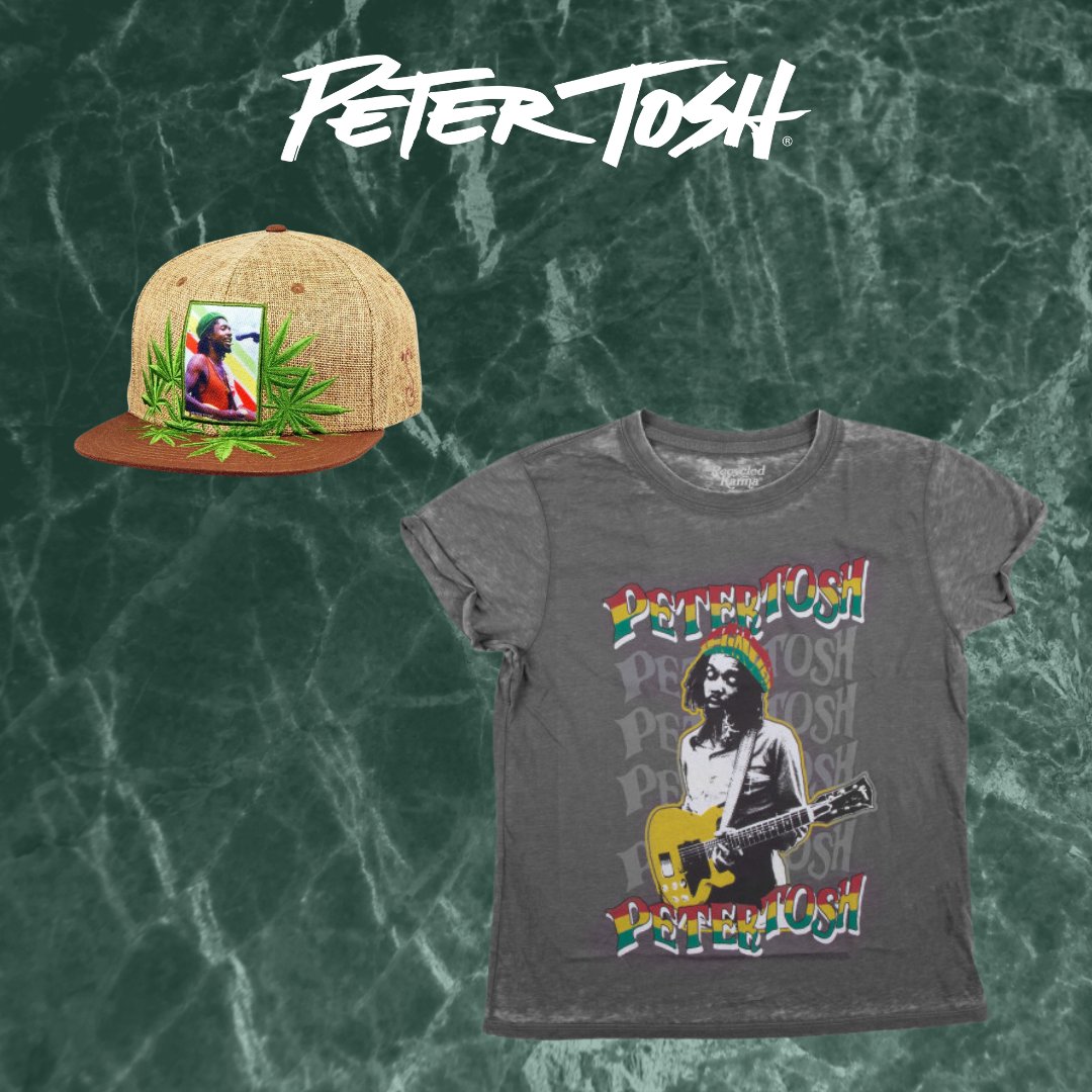 PeterTosh's tweet photo. Which outfit will you be rockin’ in October at #ToshFest? 👏🏿
Pick your fit at the official Peter Tosh store, link in bio.
#PeterTosh #SteppinRazor #Reggae https://t.co/flKSrIuLCI