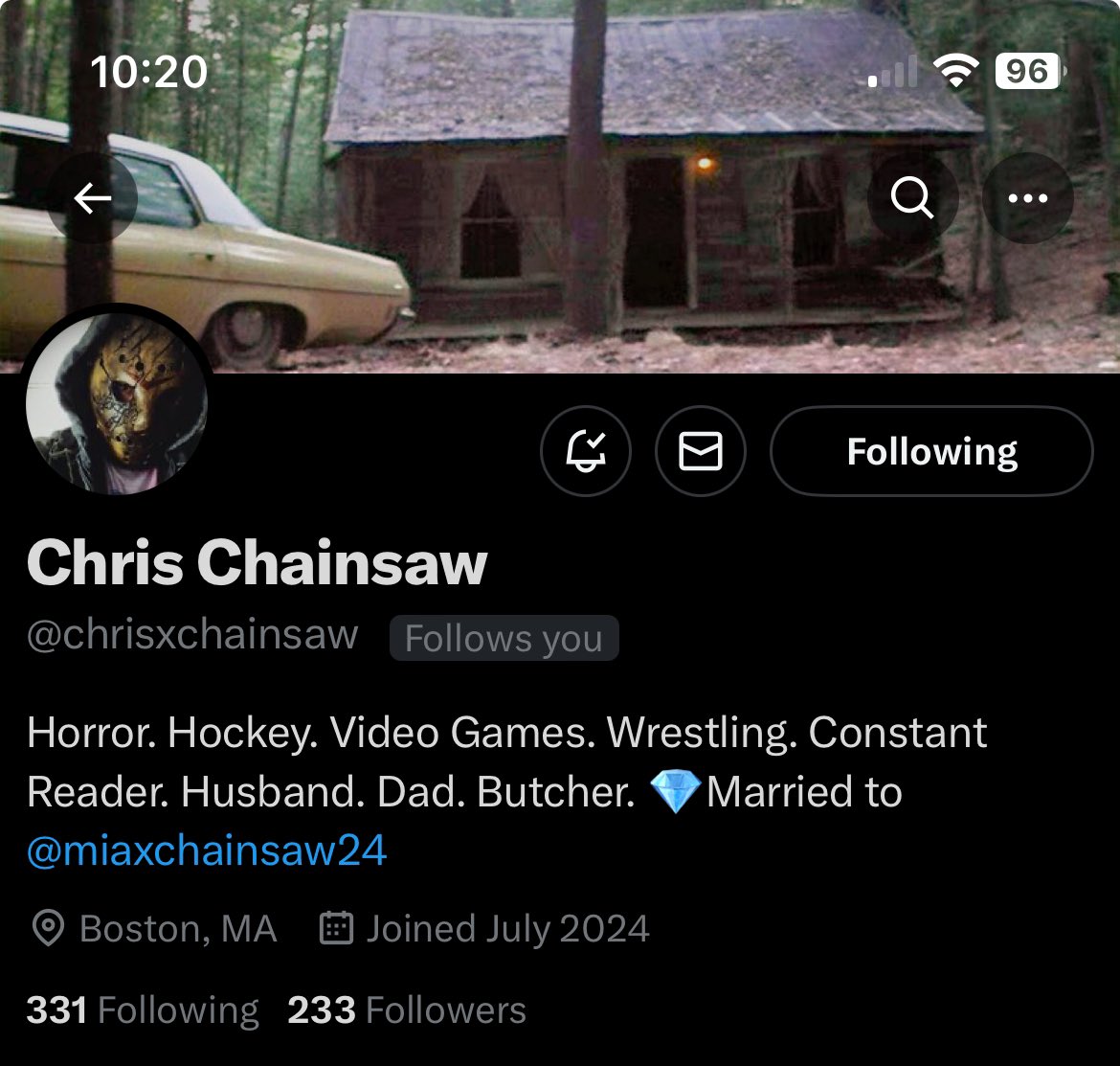 Steph Chainsaw 💜 tweet media