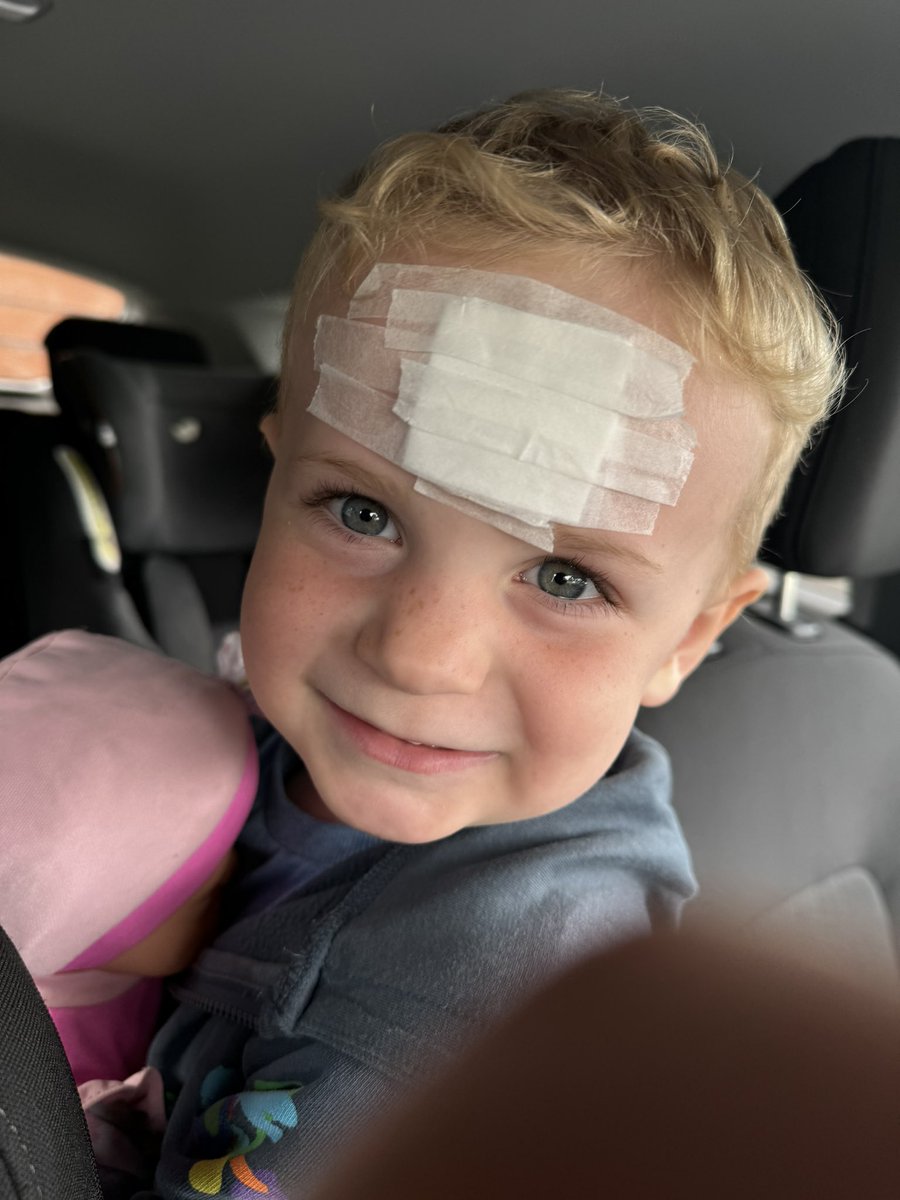 StillKara1's tweet photo. How we roll for gymnastics ๐คฃ
He was desperate to go to his class today so safety patch it was. He loved having this on as well, not so much when it had to come off thoughโฆ maybe a bit too much tape ๐คฆ๐ผโโ๏ธ
#preschoollife #mysmallest #bandagedup #gymnasticsready https://t.co/tOyurLtgoA