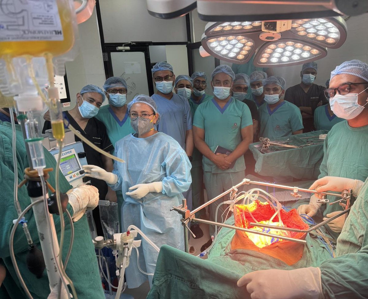 Deep lamichhane (@deeplamichhane3) on Twitter photo Cancer Surgery Workshop conducted today at Bhaktapur Cancer Hospital for residents. 
CRS+HIPEC, axillary, neck, pelvic & inguinal nodal dissection, SLND, BCS, MRM, diagnostic and local procedures shown. 
<a href="/ESSOnews/">European Society of Surgical Oncology (ESSO)</a> <a href="/oncodaily/">OncoDaily</a> <a href="/ISSPP1/">ISSPP</a> <a href="/PSOGI_EC/">Peritoneal Surface Oncology Group International</a> <a href="/SocSurgOnc/">Society of Surgical Oncology</a> Cancer Surgery Workshop conducted today at Bhaktapur Cancer Hospital for residents. 
CRS+HIPEC, axillary, neck, pelvic & inguinal nodal dissection, SLND, BCS, MRM, diagnostic and local procedures shown. 
<a href="/ESSOnews/">European Society of Surgical Oncology (ESSO)</a> <a href="/oncodaily/">OncoDaily</a> <a href="/ISSPP1/">ISSPP</a> <a href="/PSOGI_EC/">Peritoneal Surface Oncology Group International</a> <a href="/SocSurgOnc/">Society of Surgical Oncology</a>