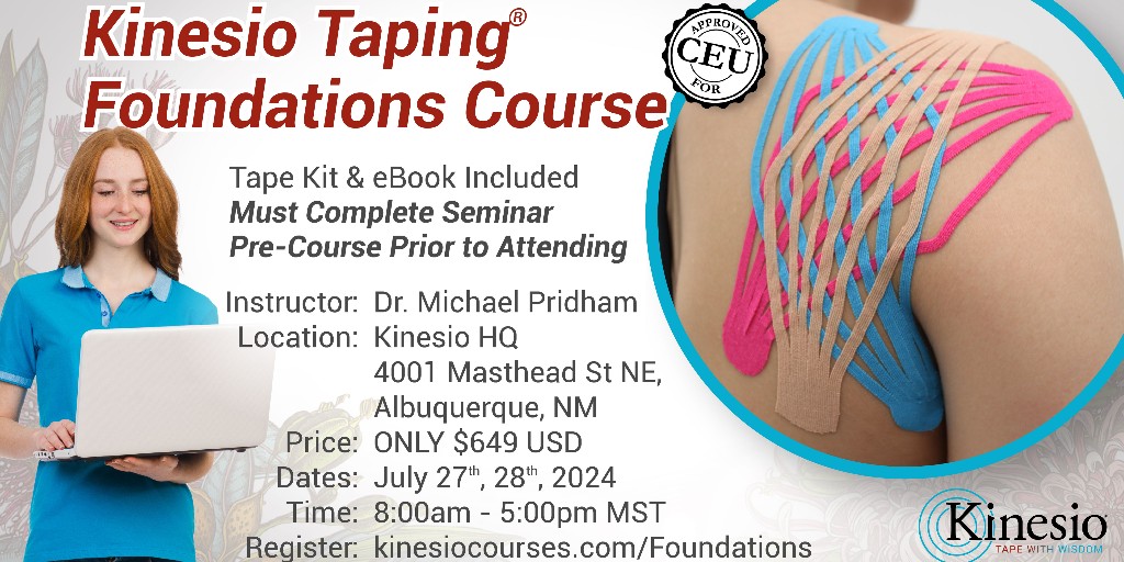 Wondering how to Become a CKTP? Expand your scope of practice while treating patients with a valuable and effective modality! Register today; space is limited! Kinesiotaping.com #Kinesiotape #TAPEWITHWISDOM #DrKaseLegacy #Education #PatientCare #learning #KinesioTaping