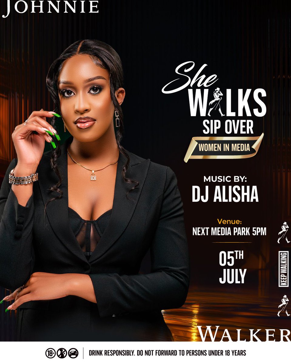 Prepare for an evening filled with inspiration as we celebrate remarkable women in media, featuring, DJ <a href="/iamalisha250/">Alisha Uwase</a>. Let's toast to their stories of resilience and the unwavering determination that propels them forward.

#KeepWalking #SheWalks #NextRadioUg
