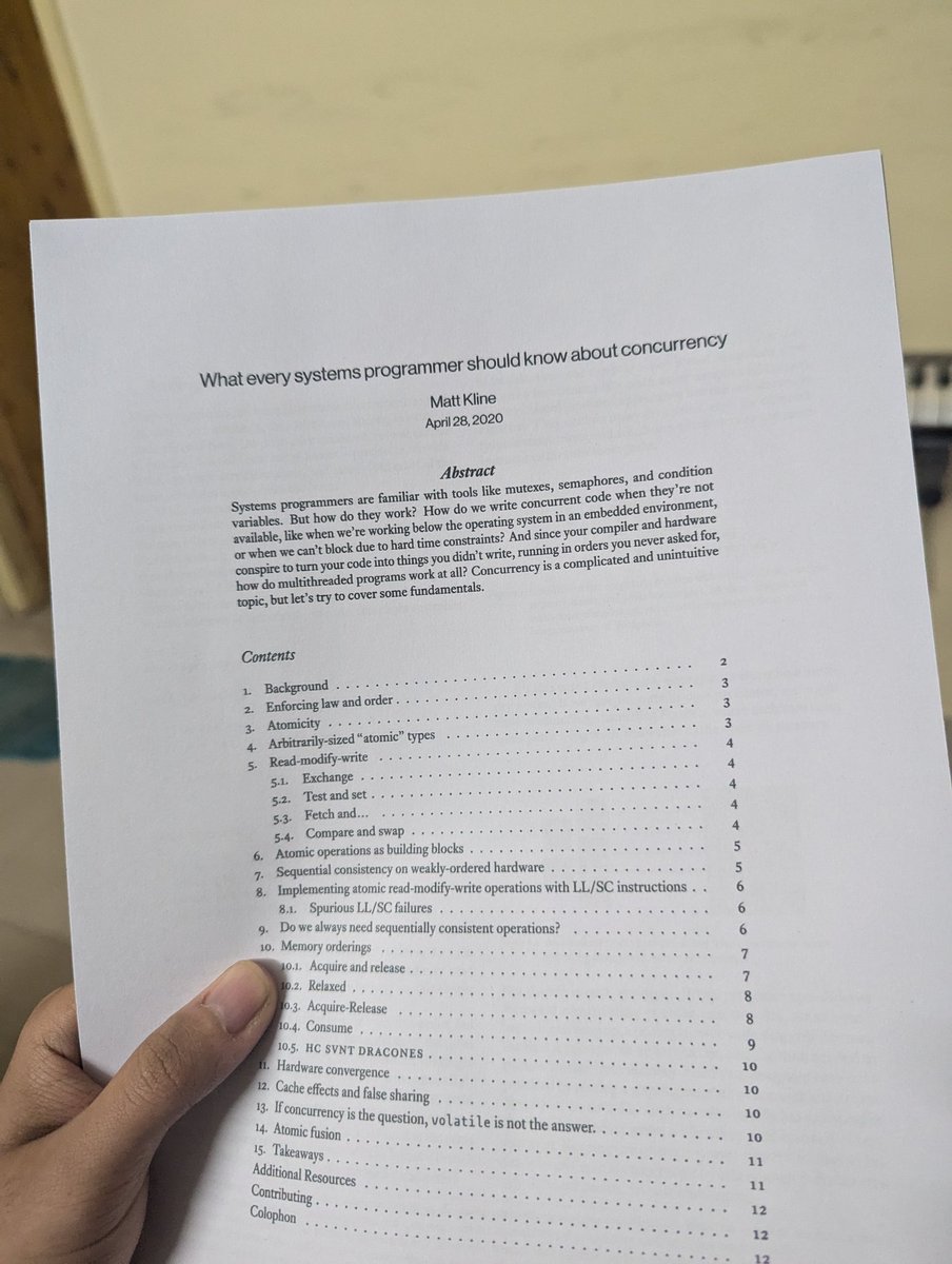 I don't know where I found this paper, but this is a great intro to concurrency.