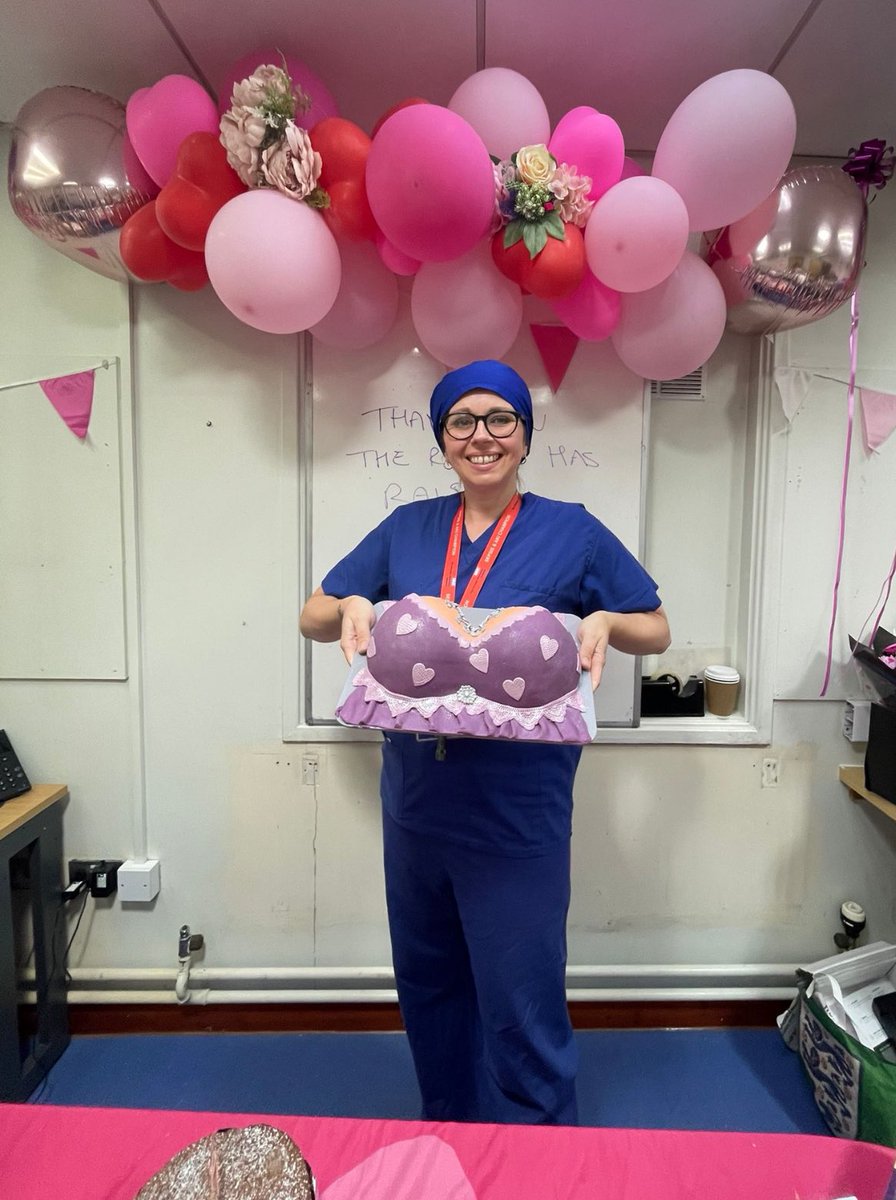 In awe of these amazing strong women in our theatre family @NHSHarlow and the lovely Sarah who made the beautiful lilac cake. Raising £2250 for <a href="/PAHCharity/">PAH_Charity</a> 
<a href="/ashrafpatel999/">Ashraf Patel MBE</a>  
Well done to everyone who made this such a success!!
💖💖💖