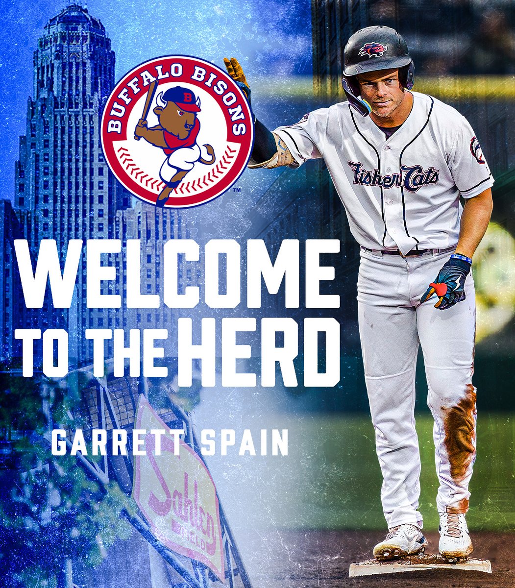 BuffaloBisons's tweet image. Welcome to the Herd, Garrett! 

#Bisons | @FisherCats