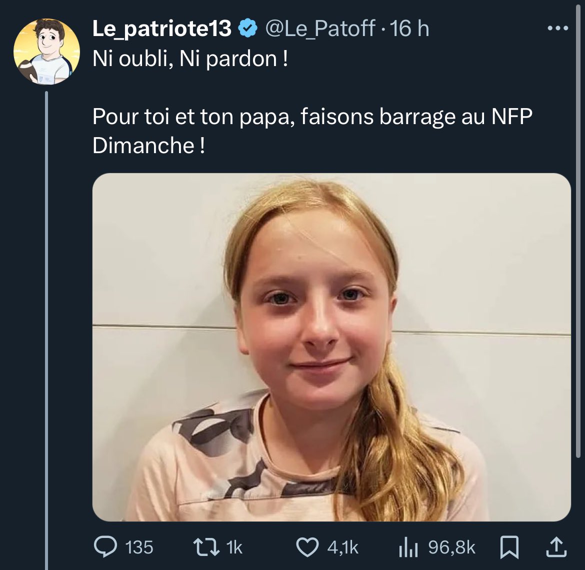 zinedineblc's tweet photo. @Le_Patoff Et toi tu sais pas lire d’article connard https://t.co/F3uL1ViFdr