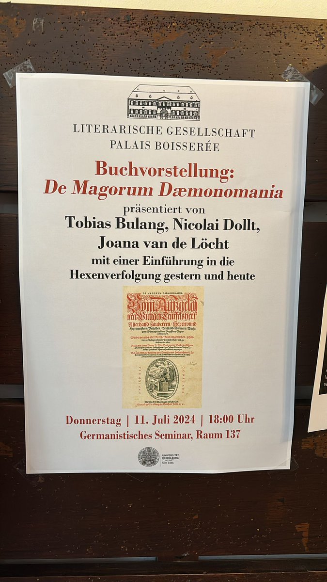 Nächste Woche findet die book release party der "Dæmonomania" in Heidelberg statt. Vielleicht hat jemand Zeit und Lust, vorbeizuschauen.