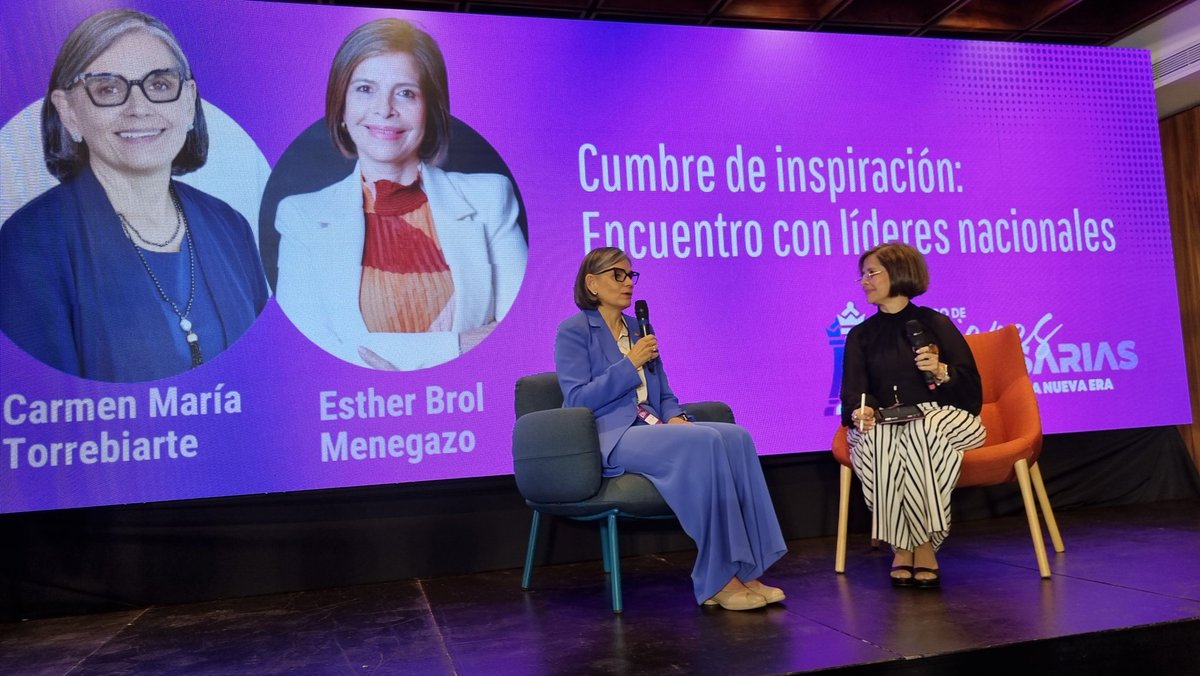 CACIFGuatemala's tweet photo. En desarrollo el Encuentro Mujeres Empresarias: Protagonistas de la Nueva Era de @construguate
Participa Carmen María Torrebiarte, presidenta de #CACIF, y comparte experiencias de su trayectoria profesional, oportunidades y retos de los puestos de liderazgo. #CACIFMujer https://t.co/jB2uXWZbnR
