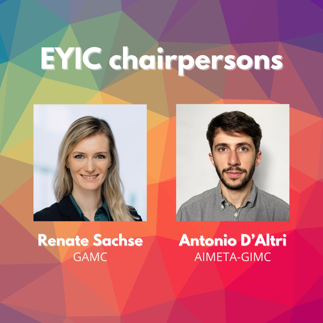 ECCOMAS Community (@eccomasofficial) on Twitter photo 📢 New #ECCOMAS #EYIC chairpersons:
👩‍💼 Renate Sachse, from <a href="/TU_Muenchen/">TU München</a>, representative of <a href="/GACMeV/">German Association for Computational Mechanics</a> 🇩🇪
👨‍💼 Antonio Maria D’Altri, from <a href="/Unibo/">Università di Bologna</a>, representative of AIMETA 🇮🇹
🙏We sincerely thank outgoing chairs, Carina Schwarz and Simone Morganti
🥳Enjoy your work, Renate & Antonio! 📢 New #ECCOMAS #EYIC chairpersons:
👩‍💼 Renate Sachse, from <a href="/TU_Muenchen/">TU München</a>, representative of <a href="/GACMeV/">German Association for Computational Mechanics</a> 🇩🇪
👨‍💼 Antonio Maria D’Altri, from <a href="/Unibo/">Università di Bologna</a>, representative of AIMETA 🇮🇹
🙏We sincerely thank outgoing chairs, Carina Schwarz and Simone Morganti
🥳Enjoy your work, Renate & Antonio!
