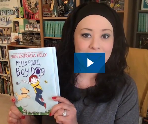 follettcontent's tweet photo. https://t.co/hdx6YNoy5i Watch as @erinentrada reads the first chapter of her book “Felix Powell, Boy Dog,” a funny novel about friendship, family, and animals. Find it on Titlewave: https://t.co/yM2NT33du1.
.
#FirstChapterFriday #FelixPowellBoyDog #EdChat #TLChat @HarperCollins https://t.co/ulbUWluQoW